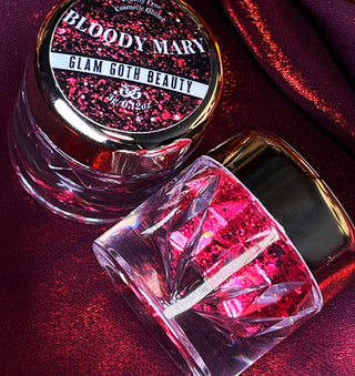 GLAM GOTH BEAUTY THE DARK RENAISSANCE BLOODY MARY GLITTER DIAMOND