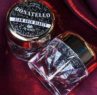 GLAM GOTH BEAUTY THE DARK RENAISSANCE DONATELLO GLITTER DIAMOND